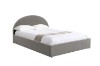 Picture of   [FLOOR MODEL CLEARANCE] HOFFMAN Queen Size Fabric Bed Frame with Gas Lift Storage (Grey)