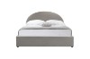 Picture of   [FLOOR MODEL CLEARANCE] HOFFMAN Queen Size Fabric Bed Frame with Gas Lift Storage (Grey)