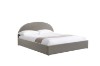 Picture of   [FLOOR MODEL CLEARANCE] HOFFMAN Queen Size Fabric Bed Frame with Gas Lift Storage (Grey)