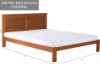 Picture of [FLOOR MODEL CLEARANCE] METRO Queen Size Bed Frame (Caramel)