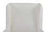 Picture of  [FLOOR MODEL CLEARANCE] MOSSMAN Teddy Fabric Armchair/Sofa Lounge Chair with Natural Wood Legs (Creamy White)