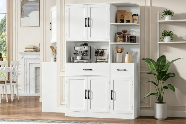 Picture of BAILEY 5-Door 2-Drawer Multifunctional Storage Cabinet