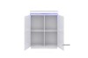 Picture of [FLOOR MODEL CLEARANCE]  BLANC Buffet with LED Lights (High Gloss White)
