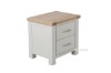 Picture of [FLOOR MODEL CLEARANCE] SICILY 2-Drawer Solid Wood with Ash Top Bedside Table