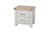 Picture of [FLOOR MODEL CLEARANCE] SICILY 2-Drawer Solid Wood with Ash Top Bedside Table
