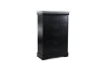 Picture of [FLOOR MODEL CLEARANCE] LOUIS 5-Drawer Hevea Wood Chest with LED  Lighting  (Black)
