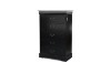 Picture of [FLOOR MODEL CLEARANCE] LOUIS 5-Drawer Hevea Wood Chest with LED  Lighting  (Black)