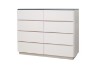 Picture of  [FLOOR MODEL CLEARANCE] LINAS 8-Drawer Engineered Stone Top Tallboy
