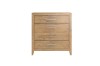 Picture of  [FLOOR MODEL CLEARANCE] EMERSON 4-Drawer Solid Acacia Wood Tallboy