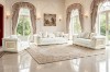 Picture of ANCONA 3/2/1 Seater Velvet Sofa (Beige)