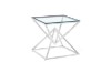 Picture of  [FLOOR MODEL CLEARANCE] PYRAMID Stainless Steel Side Table (Silver)