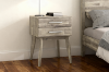 Picture of  [FLOOR MODEL CLEARANCE]BALLINA 2-Drawer Solid Acacia Wood Bedside Table