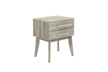Picture of  [FLOOR MODEL CLEARANCE]BALLINA 2-Drawer Solid Acacia Wood Bedside Table