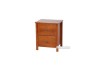 Picture of  [FLOOR MODEL CLEARANCE] METRO 2-Drawer Bedside Table (Caramel)