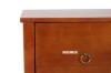 Picture of  [FLOOR MODEL CLEARANCE] METRO 2-Drawer Bedside Table (Caramel)