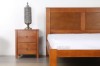 Picture of  [FLOOR MODEL CLEARANCE] METRO 2-Drawer Bedside Table (Caramel)