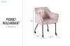 Picture of [FLOOR MODEL CLEARANCE]WANDA Versatile Armchair with Wheels (Taupe) 