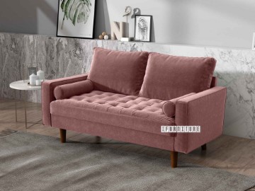 Picture of   [FLOOR MODEL CLEARANCE] Faversham 2 Seat Sofa *Rose Velvet