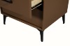 Picture of   [FLOOR MODEL CLEARANCE] NORDICA 2-Drawer Bedside Table (Brown)