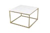 Picture of  [FLOOR MODEL CLEARANCE]  AYDAN Square Marble Top Coffee Table