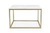 Picture of  [FLOOR MODEL CLEARANCE]  AYDAN Square Marble Top Coffee Table