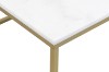 Picture of  [FLOOR MODEL CLEARANCE]  AYDAN Square Marble Top Coffee Table