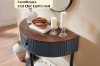 Picture of [FLOOR MODEL CLEARANCE]  HOMY Console Table with Drawer & Shelf (Blue)