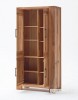 Picture of [FLOOR MODEL CLEARANCE] CARDIFF Tall & Wide Display Cabinet *Solid European Wild Oak & Made in Europe