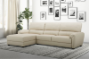 Picture of  [FLOOR MODEL CLEARANCE] SUNRISE 100% Genuine Leather Sectional Chaise Facing Left Sofa