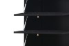 Picture of  [FLOOR MODEL CLEARANCE] STARK Steel Frame 4-Door Transparent Glass Shoe Cabinet (Black) 