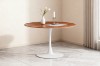 Picture of JACOB D100 Round Dining Table (Walnut Colour) 
