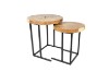 Picture of NATURA Solid Mungur Wood Nesting Coffee Table Set