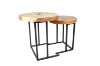 Picture of NATURA Solid Mungur Wood Nesting Coffee Table Set