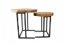 Picture of NATURA Mungur Wood Nesting Coffee Table Set