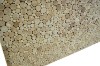 Picture of MICA Solid Acacia Wood Freestanding Headboard with Round Wood Slice Panel in King Size (164×135cm)