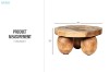 Picture of TABLO Solid Mungur Wood Plant Stand