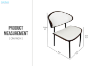 Picture of SELORA Dining Chair (White) - Each