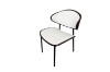 Picture of SELORA Dining Chair (White) - 2 Chairs in 1 Carton