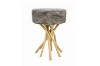 Picture of LIBERTE D37 Twig Wood Side Table with Raffia