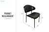 Picture of SELORA Dining Chair (Black) - 2 Chairs in 1 Carton	