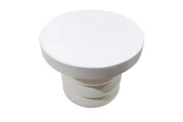 Picture of STRUGLE Mungur Wood Plant Stand (Off White)
