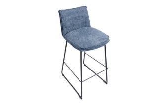 Picture of LULL Bar Stool with Footrest - Each