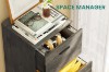 Picture of SILVARA 4-Drawer File Cabinet (Grey)