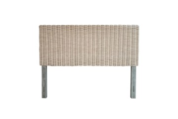 Picture of MICA Solid Gamelina Wood Headboard with Full Kubu Original Weave in Queen Size