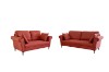 Picture of LUMA Fabric Sofa Range (Red) - 3 Seater
