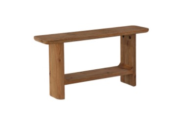 Picture of LUMBER 180 Reclaimed Pine Wood Console Table with Shelf