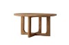 Picture of LUMBER D120/D150 Reclaimed Pine Wood Round Dining Table 