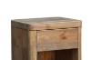Picture of LUMBER 1-Drawer Reclaimed Pine Wood Bedside Table