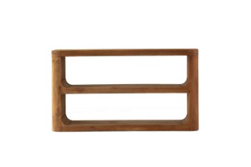Picture of LUMBER 140 2-Tier Reclaimed Pine Wood Console Table