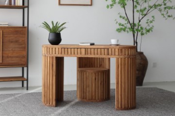 Picture of RILMOND 120 Reclaimed Pine Wood Desk/Console Table